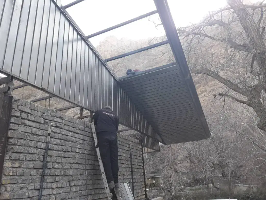 اجرای شیروانی اسکلت سوله|خدمات پیشه و مهارت|کرج, حسین آباد (اکبر آباد)|دیوار