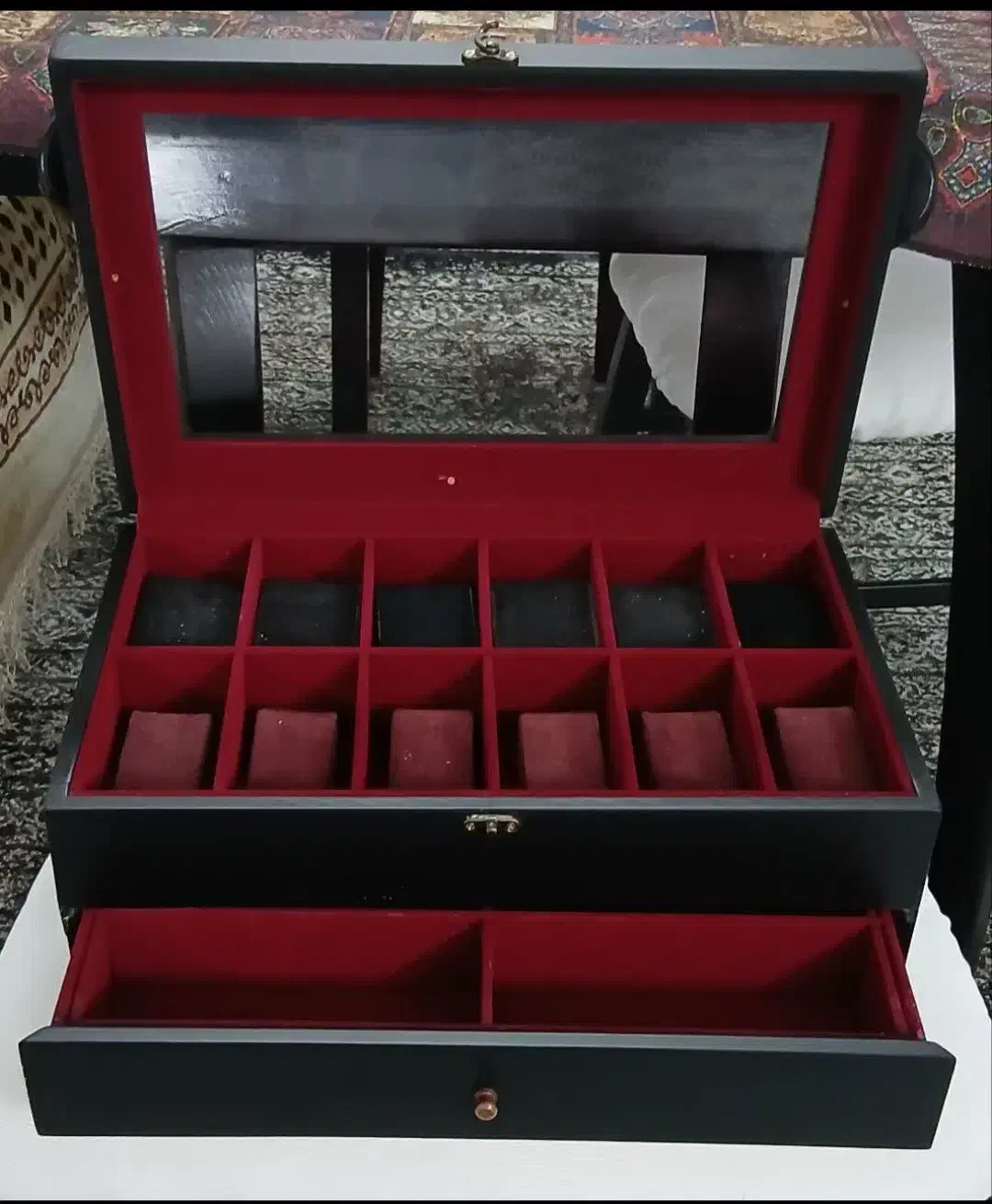 جعبه ساعت پشت ویترینی|ساعت|تهران, قزل قلعه|دیوار