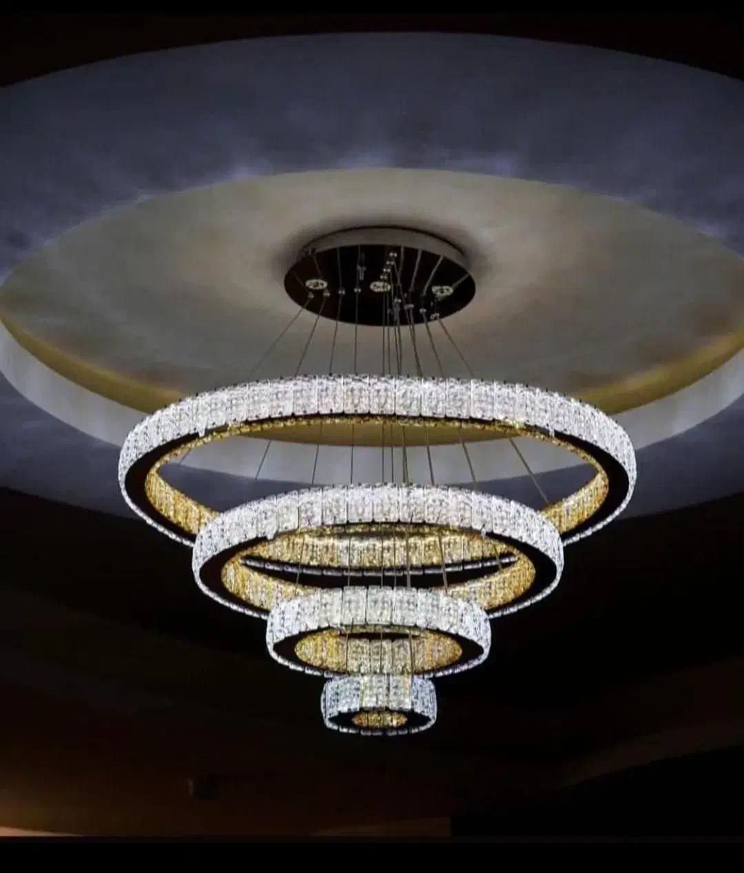 لوستر الماس. کهکشانی دایره کد ۸۰۰۰. AC light|لوستر و چراغ آویز|تهران, سنگلج (شاپور)|دیوار