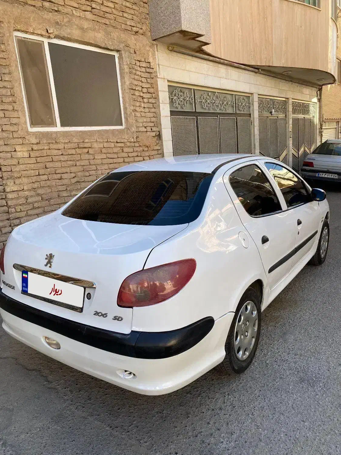 پژو ۲۰۶ sd v8 دوگانه کارخانه|خودرو سواری و وانت|سبزوار, پیام|دیوار