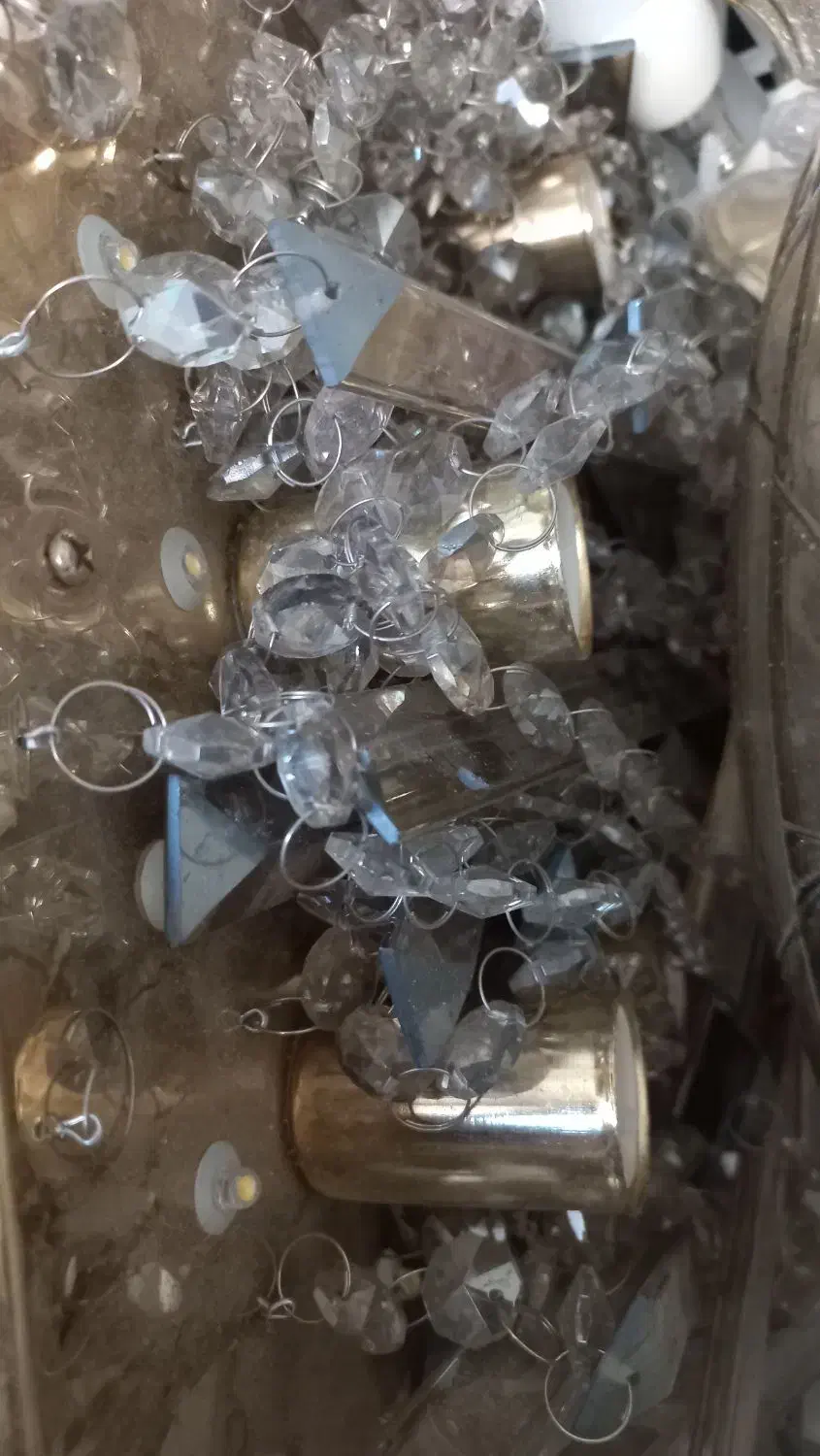 لوستر|لوستر و چراغ آویز|فردیس, شهرک سپاه|دیوار