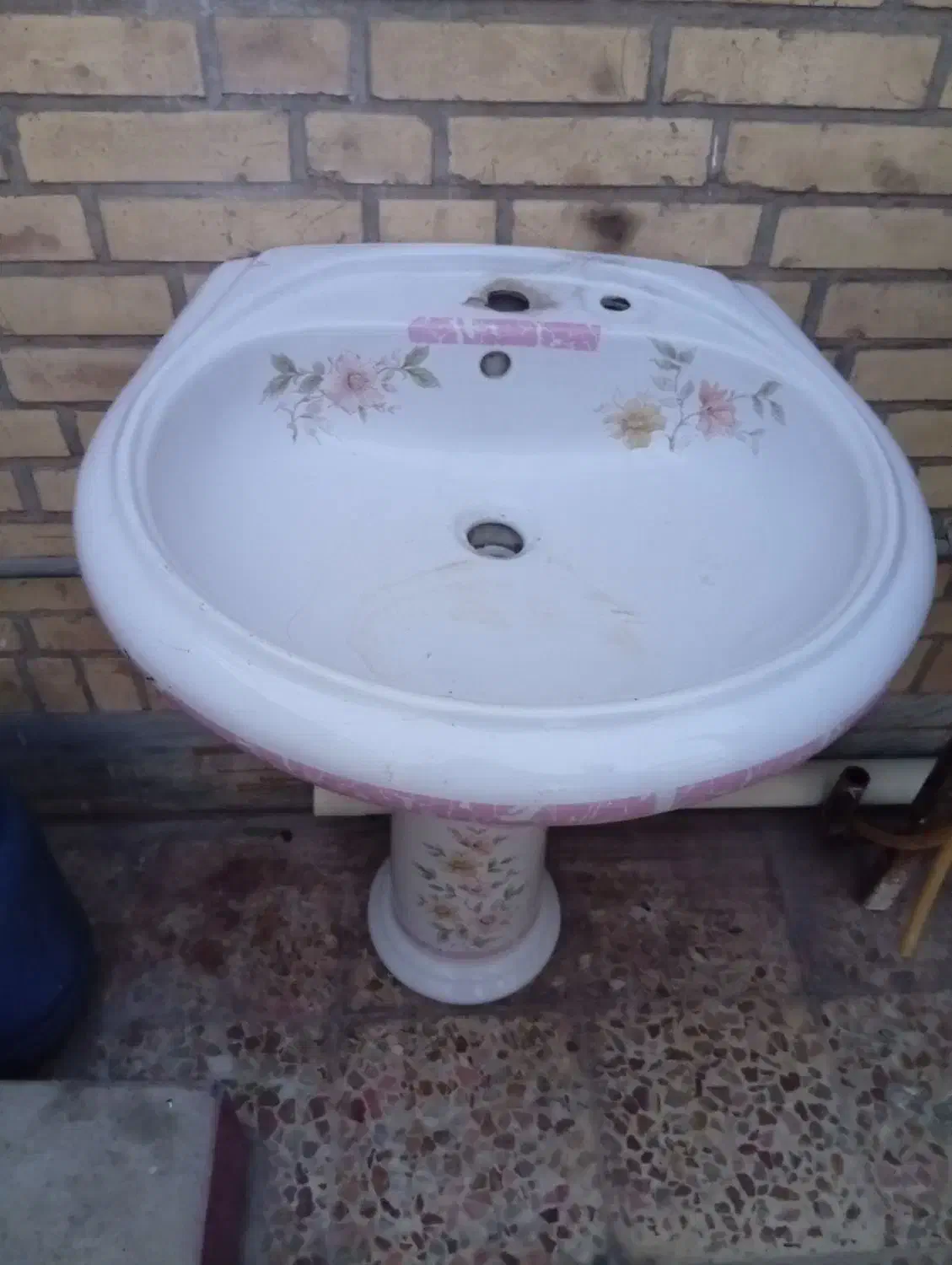 روشویی بزرگ همراه با شیر اهرمی تک ۱۲۰۰|لوازم سرویس بهداشتی|ایذه, |دیوار