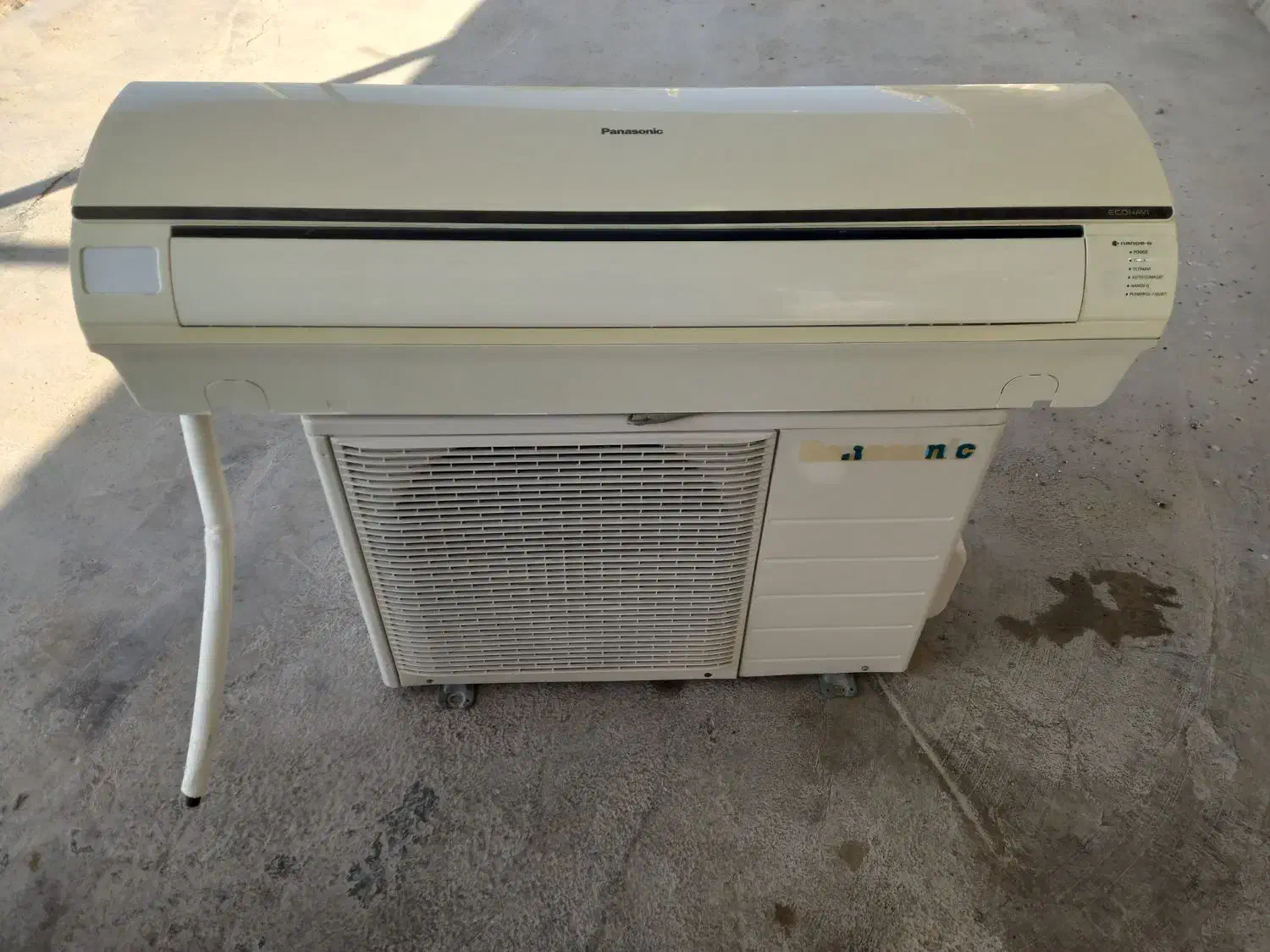 اسپیلت ۱۸ هزار پاناسونیک|کولر گازی و فن‌کوئل|کازرون, |دیوار