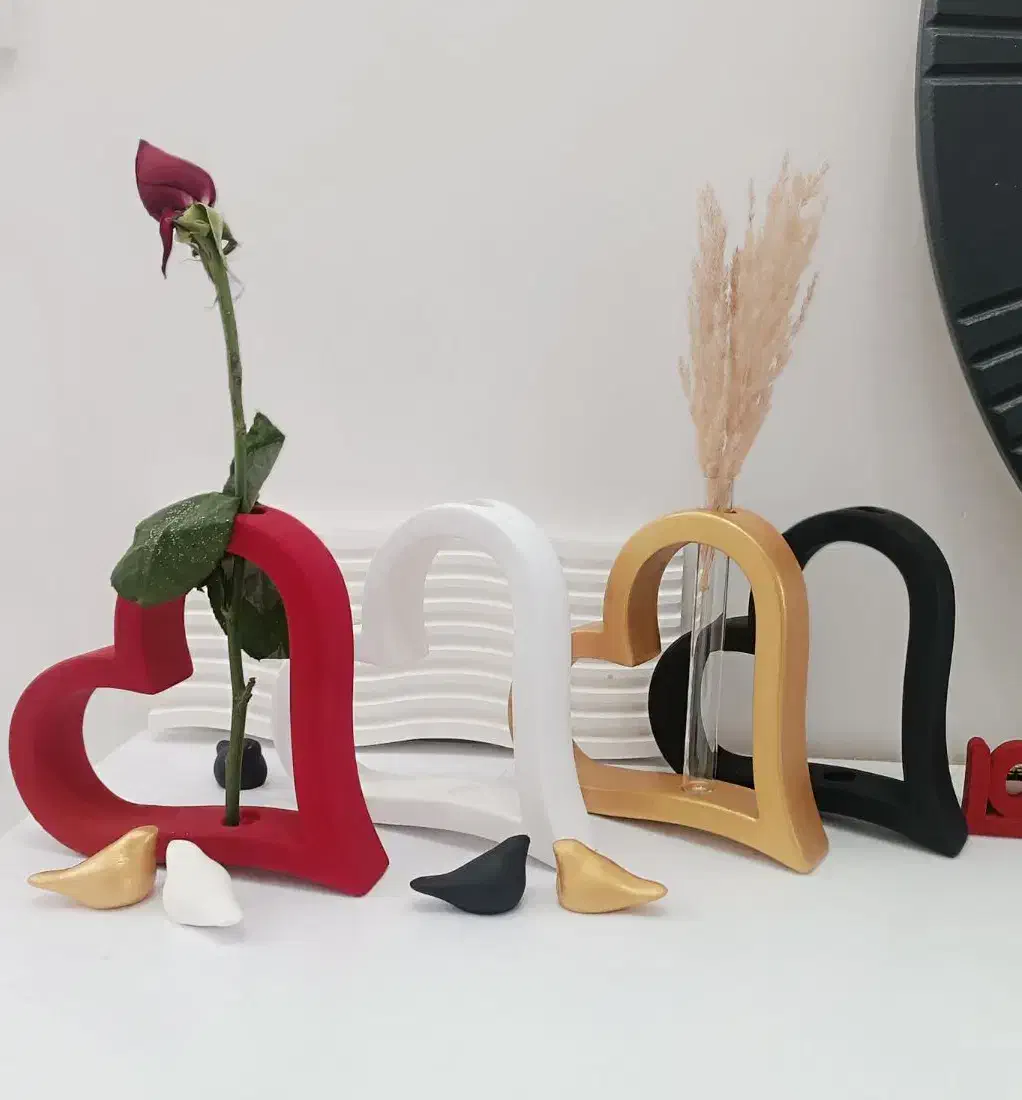 گلدون قلبی|گل مصنوعی|بندر کنگان, |دیوار