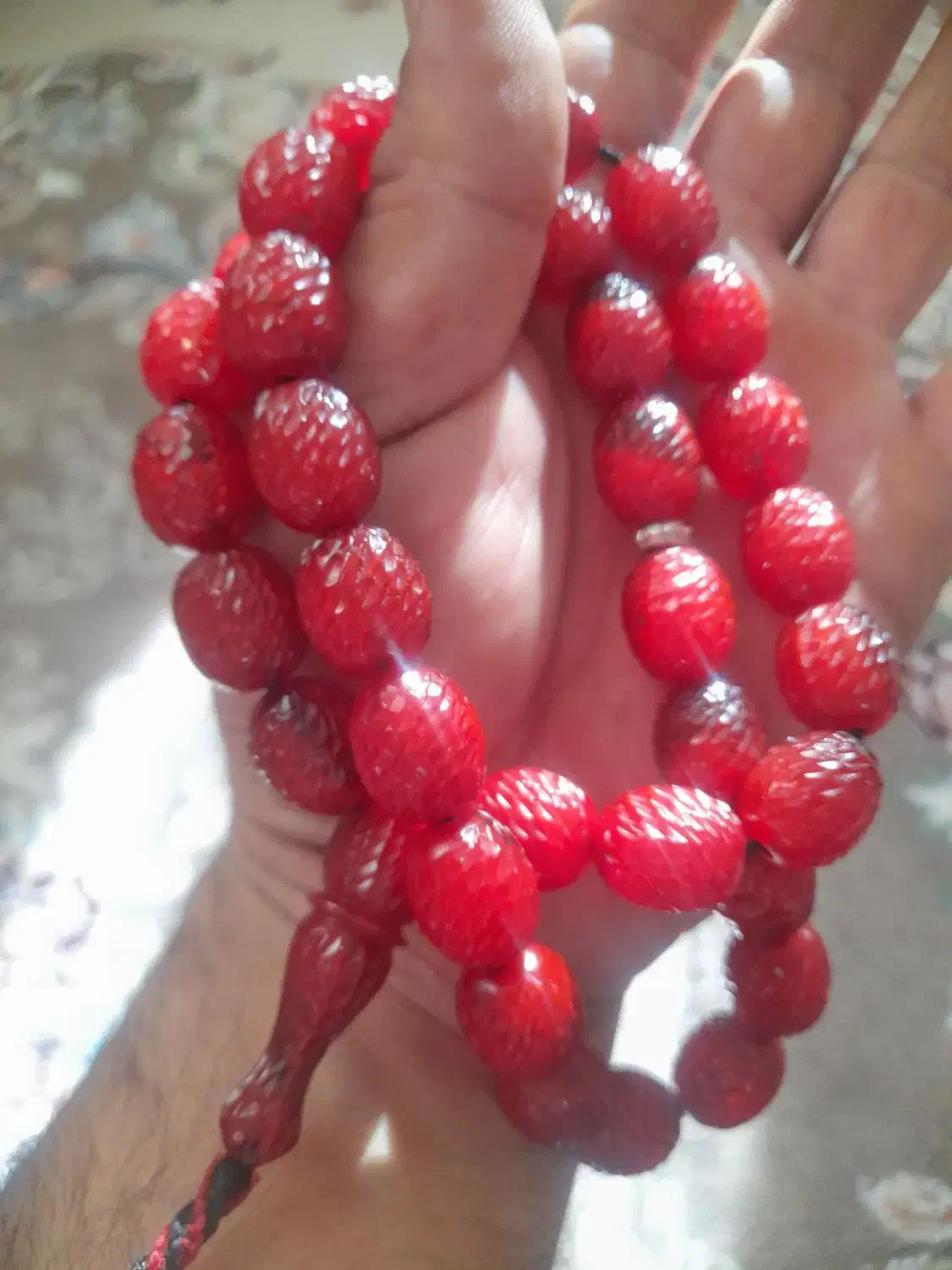 فروش تسبیح کهربای ۱۵ ساله قدیمی|کلکسیون اشیاء عتیقه|پاوه, |دیوار