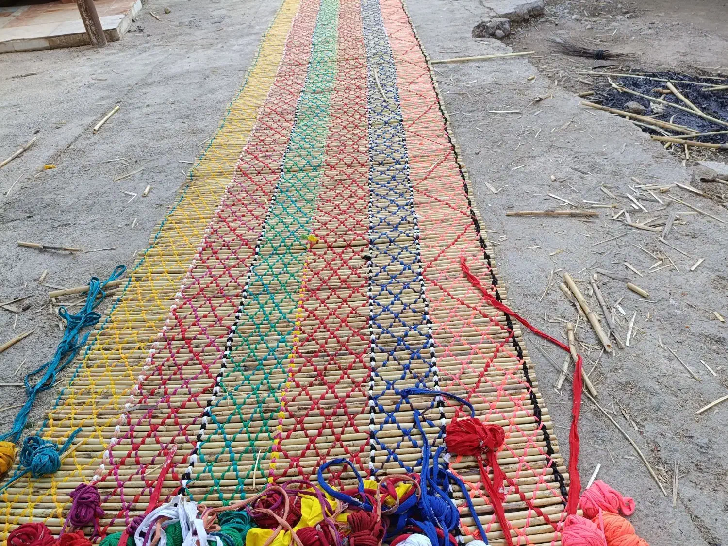 چیت تازه درست شده ۷نیم متره|فرش|آبدانان, |دیوار