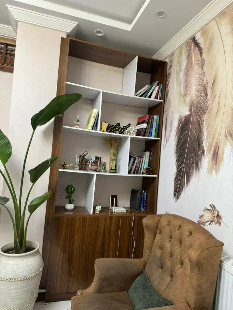 دکور مناسب و با کیفیت|کتابخانه، شلف، قفسههای دیواری|رشت, دیلمان|دیوار