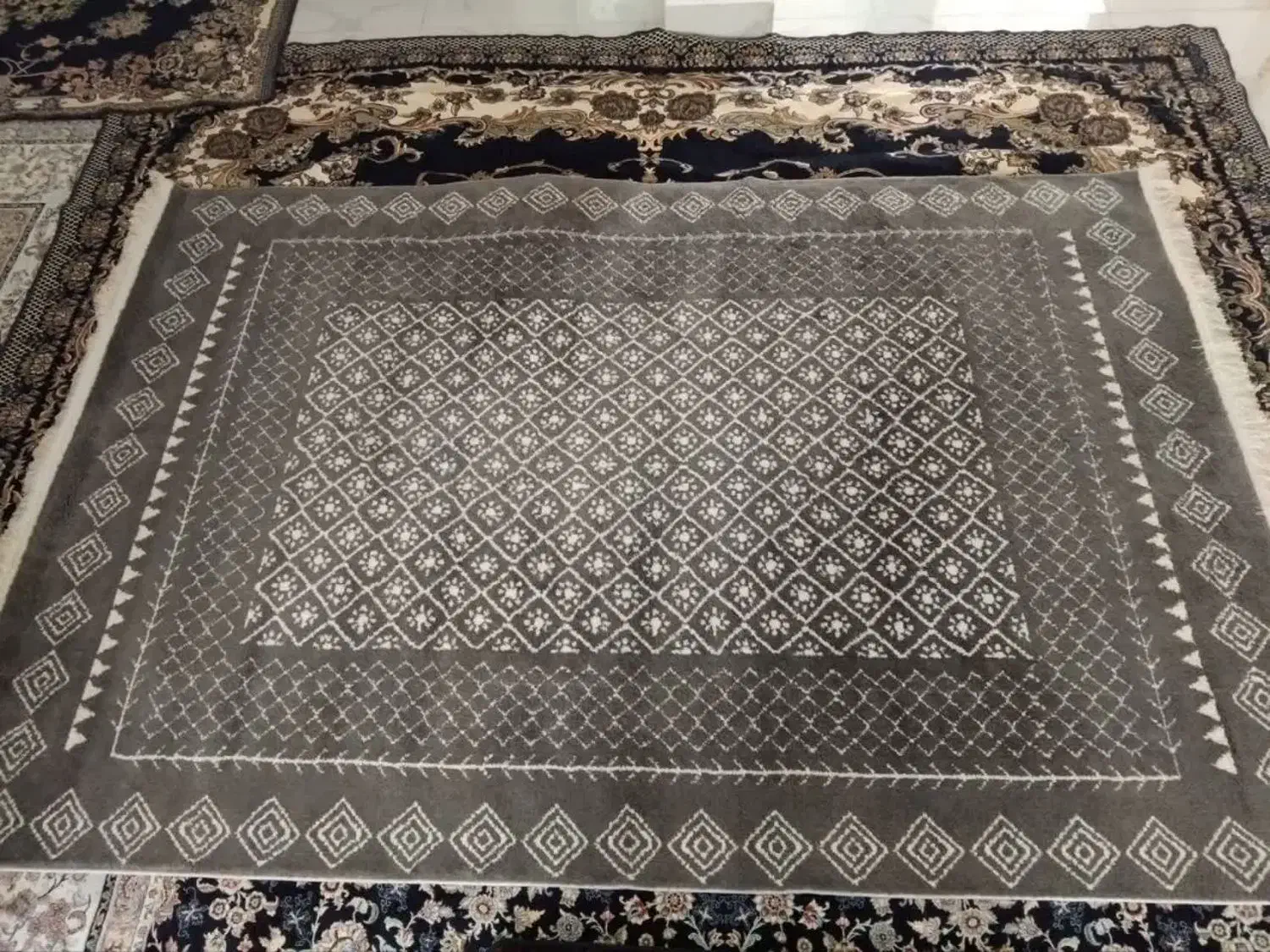 گلم فرش|فرش|کرمانشاه, |دیوار