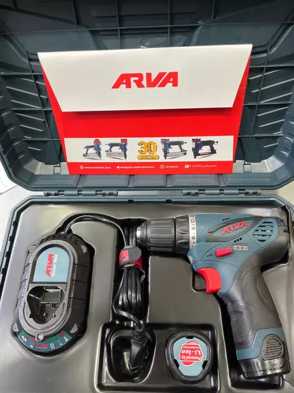 دریل شارژی ۱۲ وات اروا|ابزارآلات|اردبیل, |دیوار