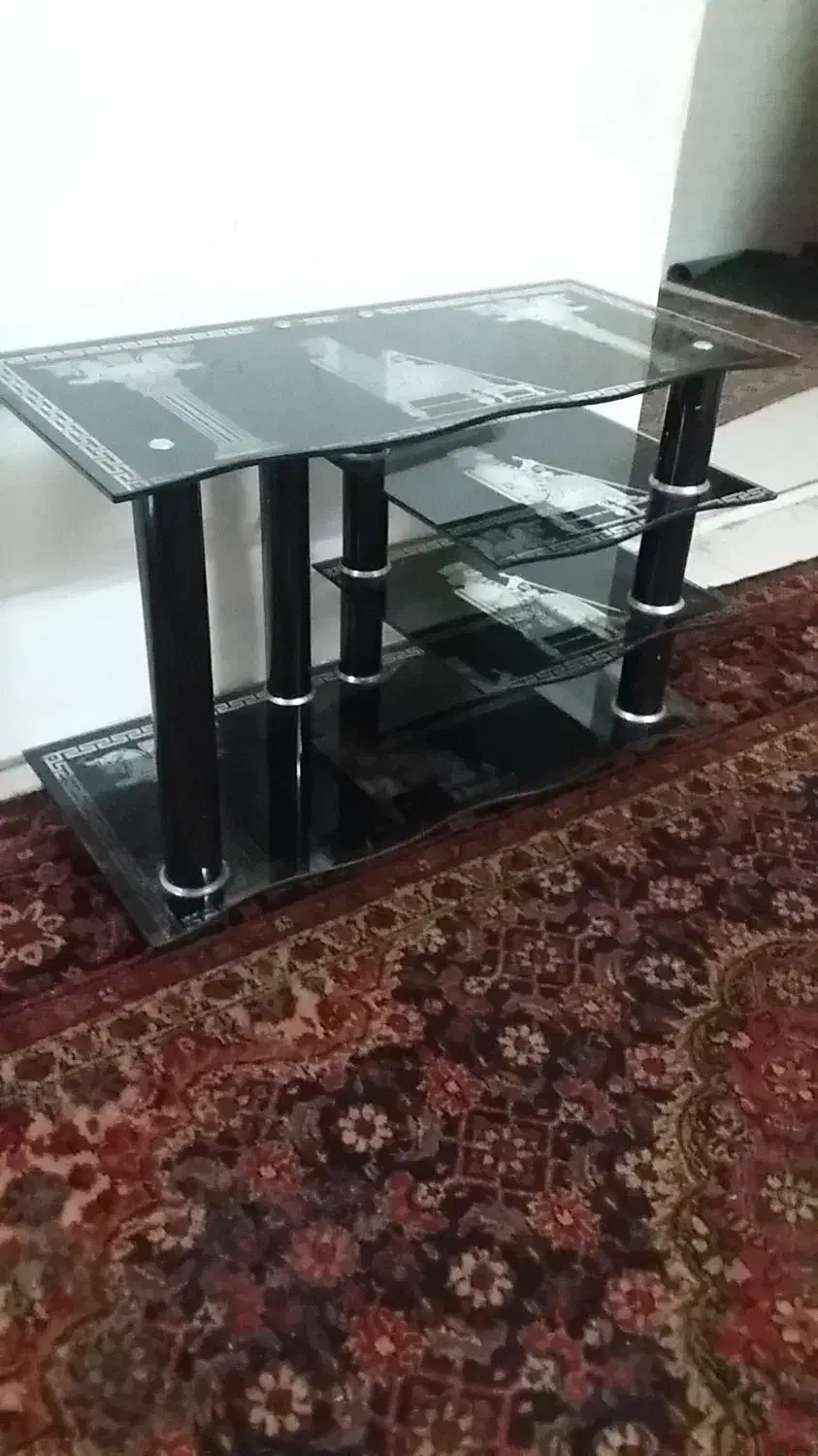 میز شیشه ای|میز تلویزیون|قائمشهر, |دیوار