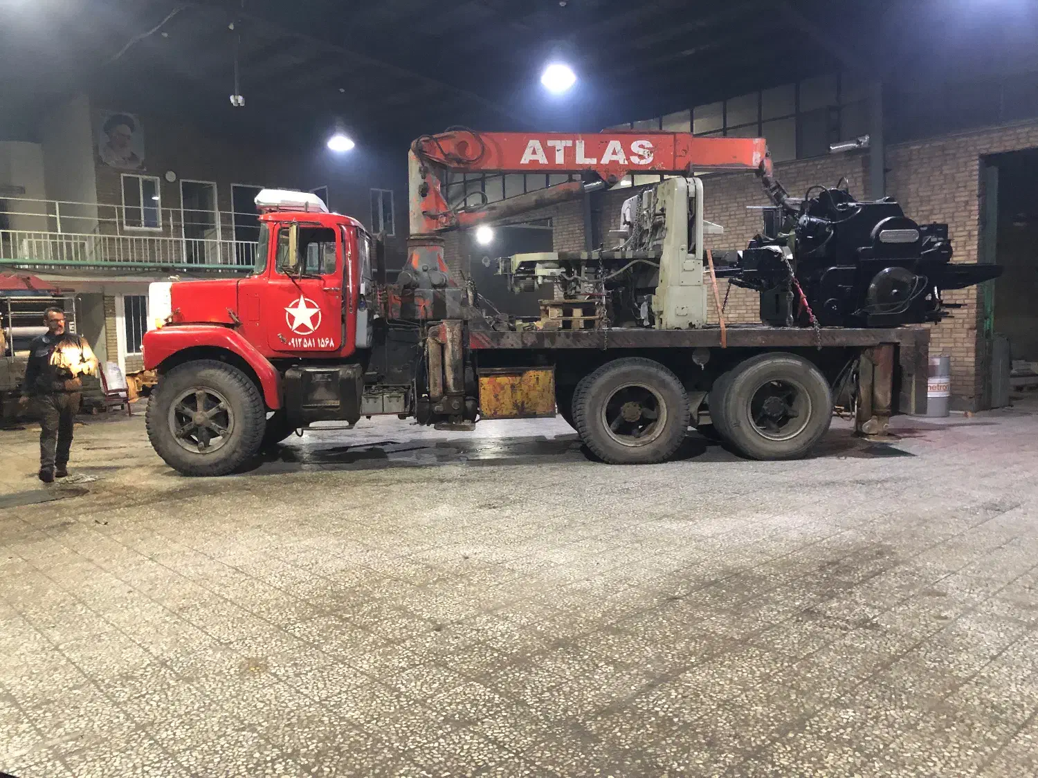 جرثقیل کفی ده چرخ|خدمات حمل و نقل|قزوین, |دیوار