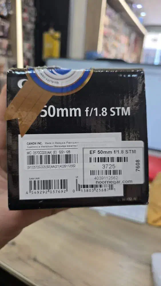 لنز  EF 50mm f/1.8 STM|دوربین عکاسی و فیلم‌برداری|اهواز, گلستان|دیوار
