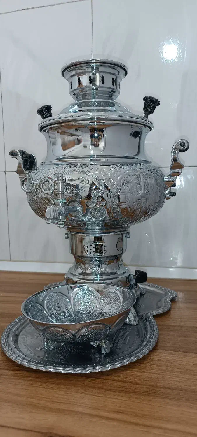 سماور برنجه 7لیتری نو|سماور، چای‌ساز، قهوه‌ساز|مریوان, |دیوار