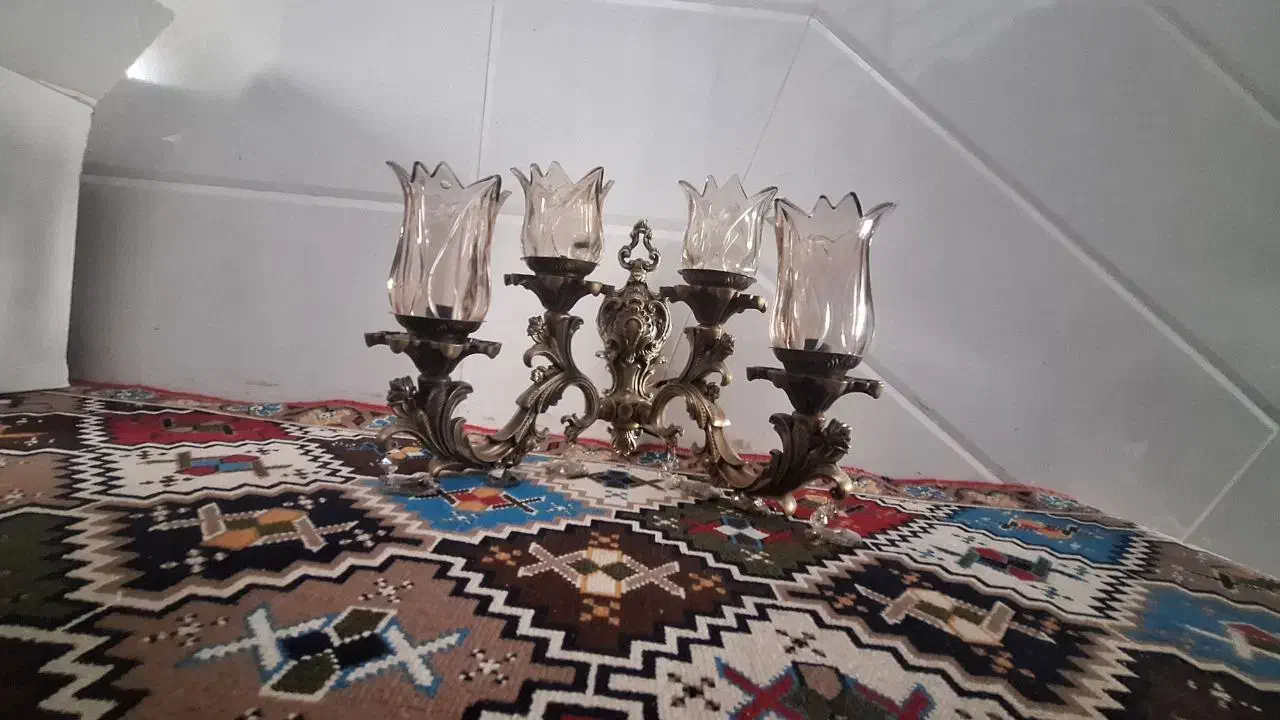 لوستر برنجی|لوستر و چراغ آویز|یزد, |دیوار