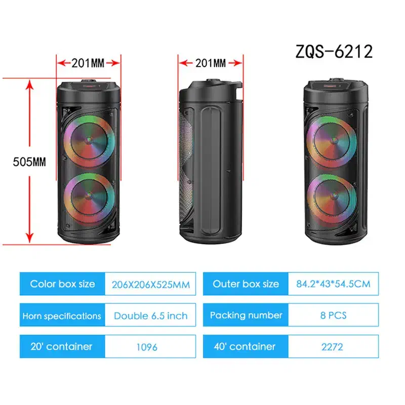 اسپیکر مهمانی شارژی 6212|سیستم صوتی خانگی|تهران, فردوسی|دیوار