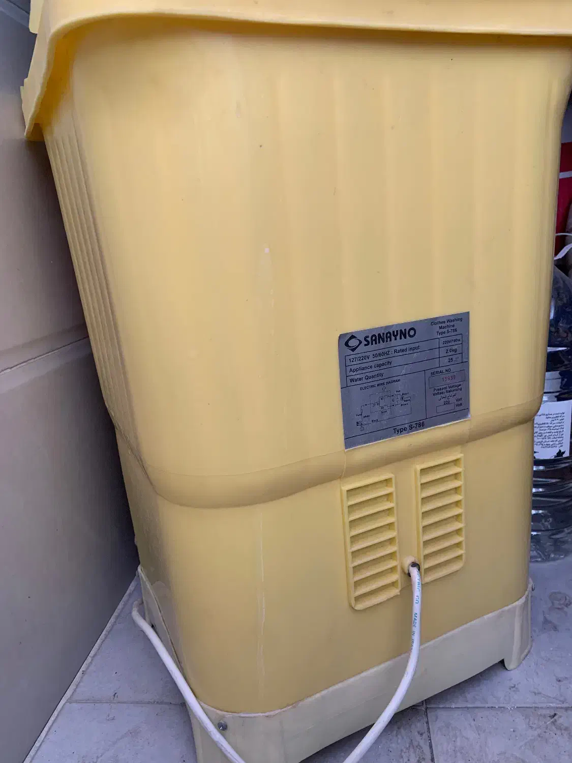 ماشین لباسشویی سطلی کودک|ماشین لباسشویی و خشک‌کن لباس|کاشان, شهرک فرهنگیان|دیوار