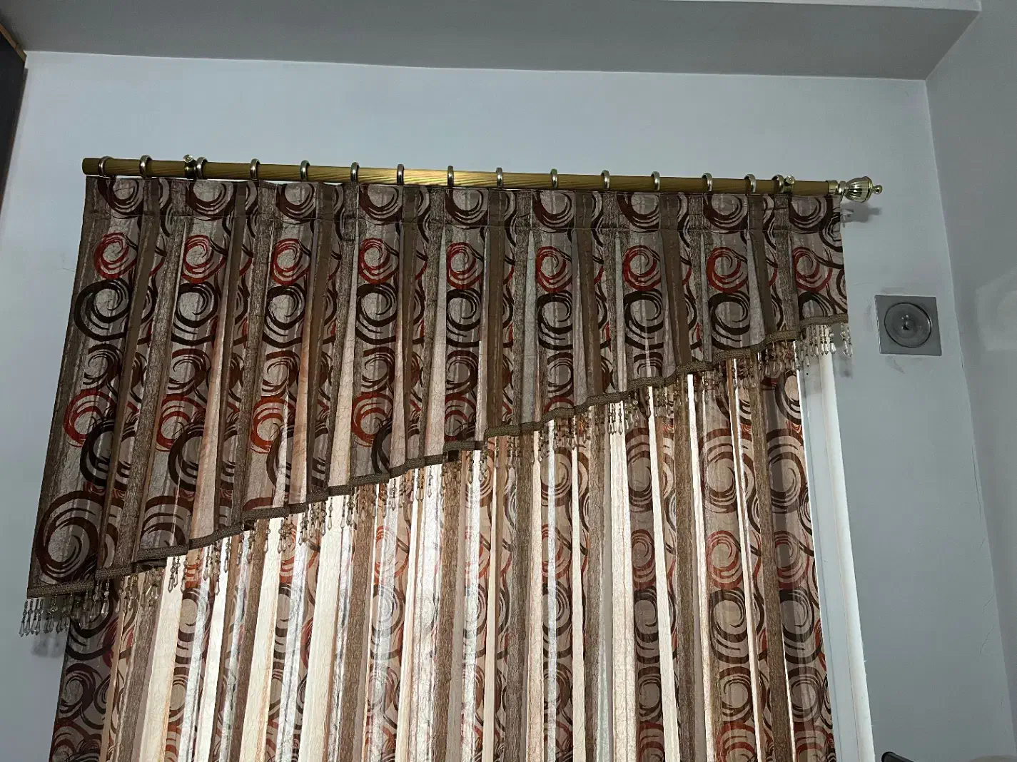 4 عدد پرده همراه با قاب|پرده، رانر، رومیزی|لنگرود, |دیوار