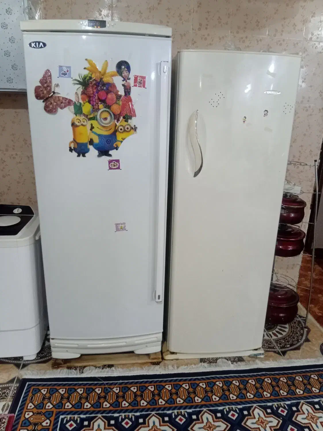 دوتایخچال درحدنوع بدون هیچ خرابی|یخچال و فریزر|ایذه, |دیوار