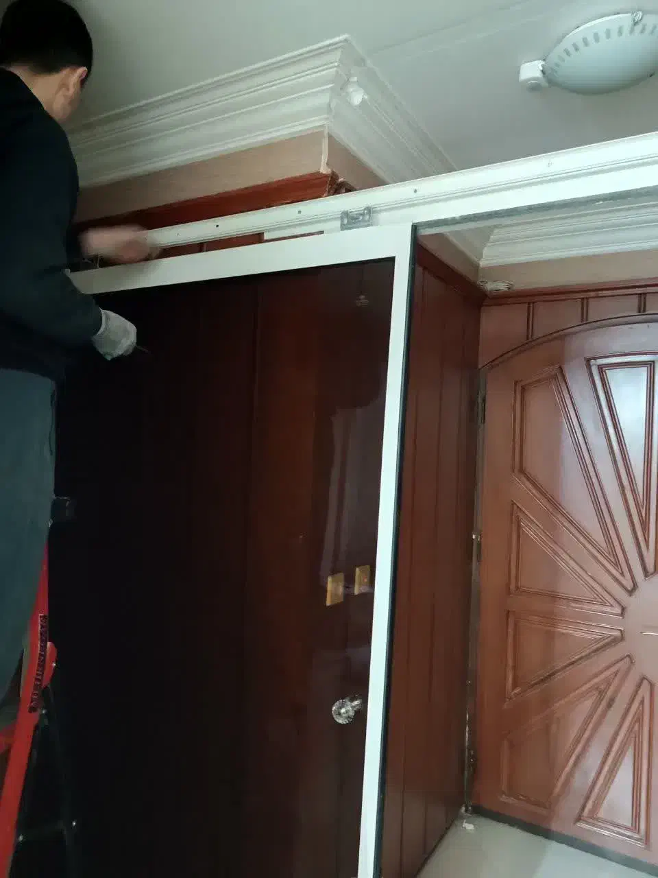 درب شیشه ای  زیبا|مصالح و تجهیزات ساختمان|مشهد, هنرستان|دیوار