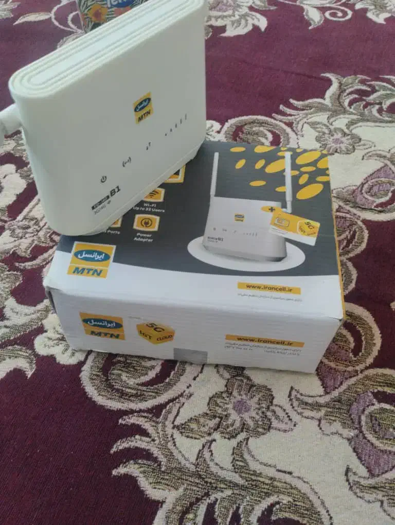مودم وای فای ایرانسل|مودم و تجهیزات شبکه|اهواز, کوی مندلی(سه راه خرمشهر)|دیوار
