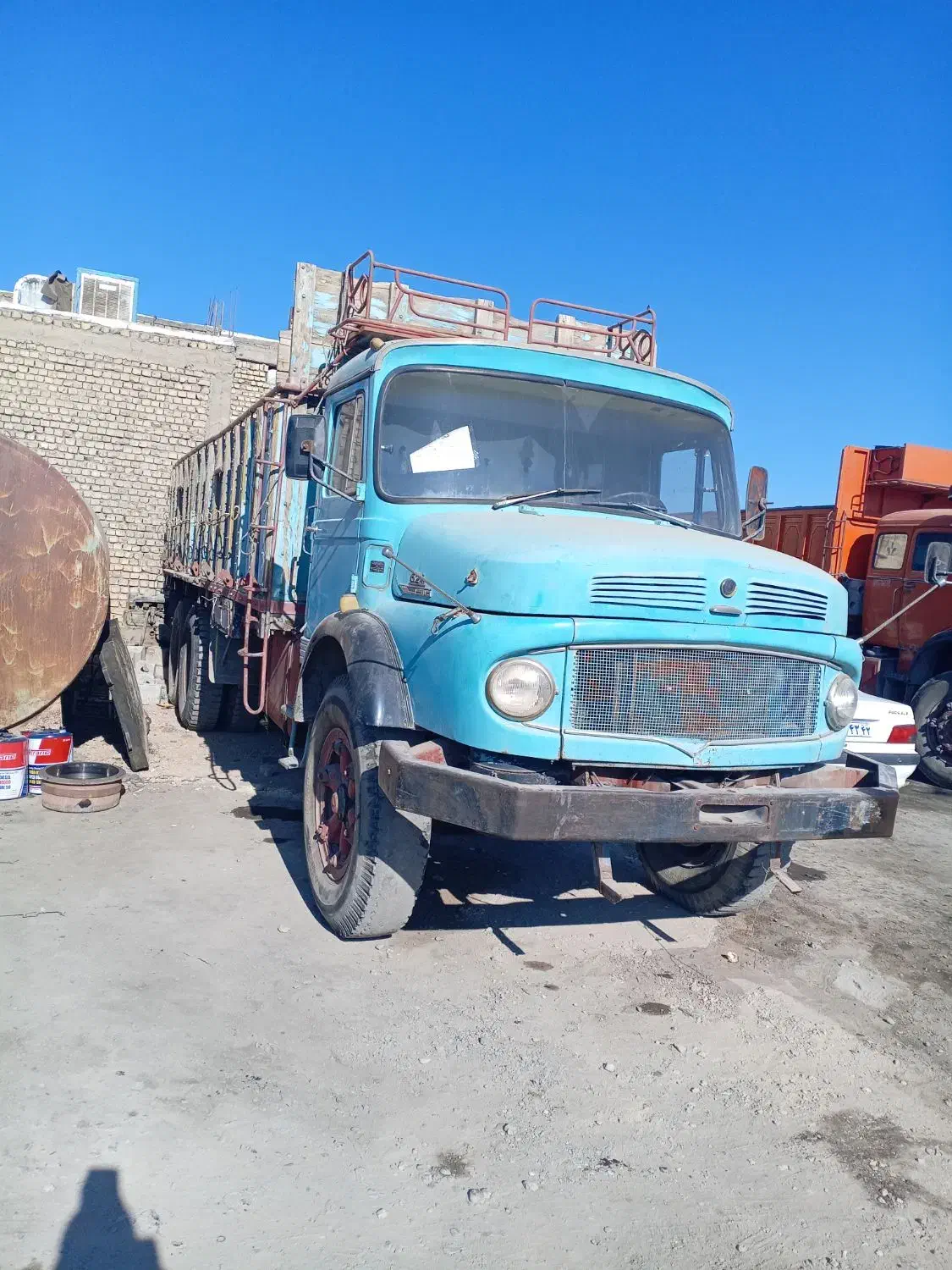 کامیون بنز ده چرخ اوراقی|خودرو سنگین|تیران, |دیوار