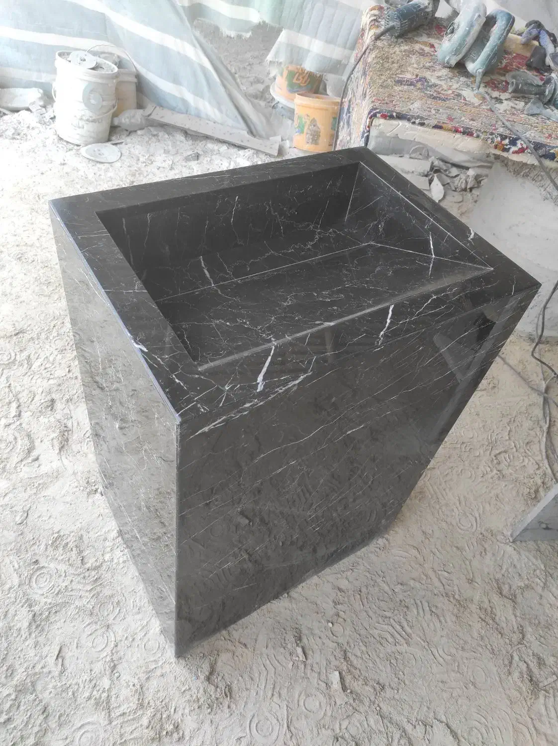 روشویی سنگی|لوازم سرویس بهداشتی|ری, علایین|دیوار