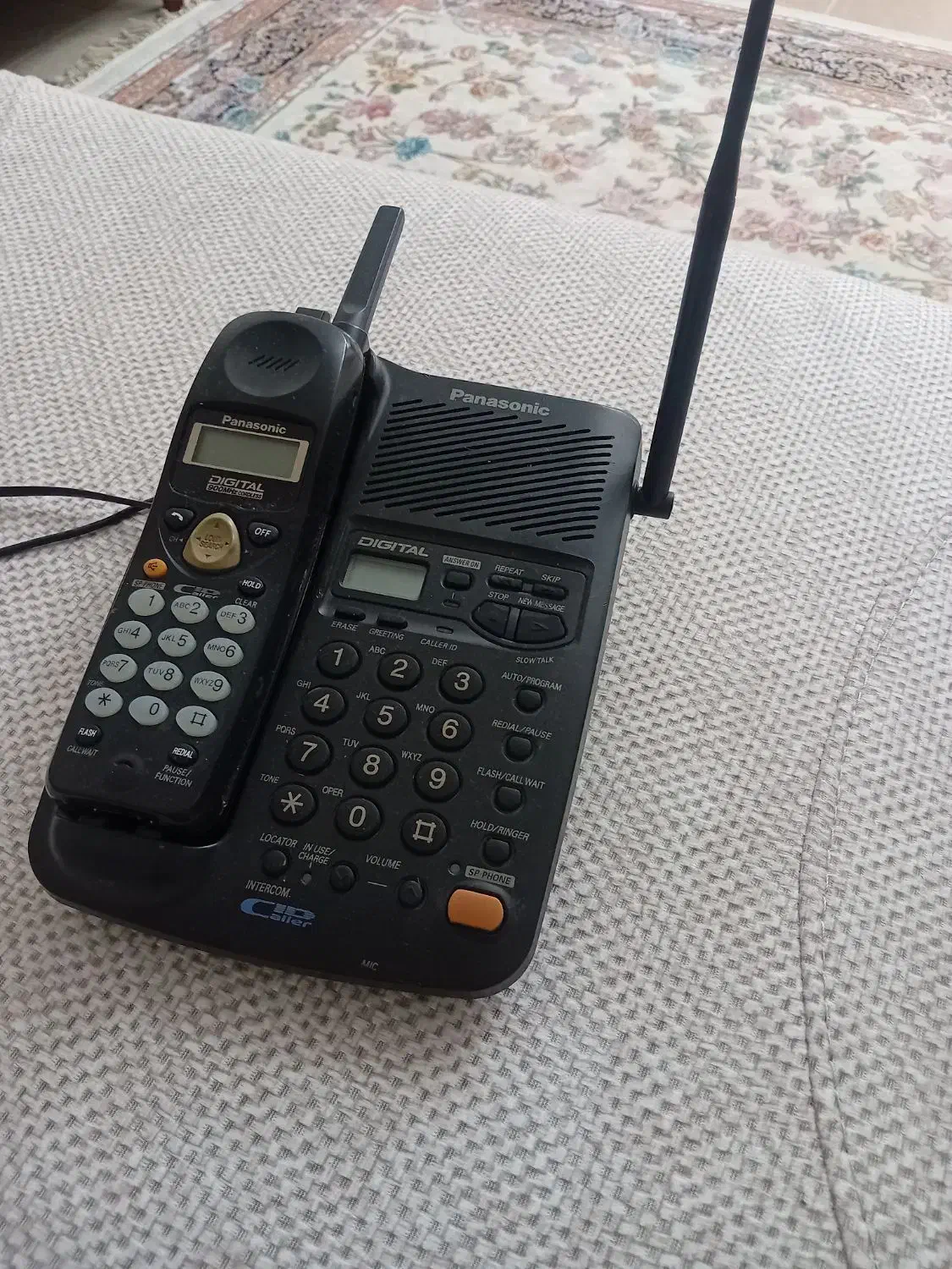 تلفن منشی دار بیسیم پاناسونیک اصل|تلفن رومیزی|کرمانشاه, |دیوار