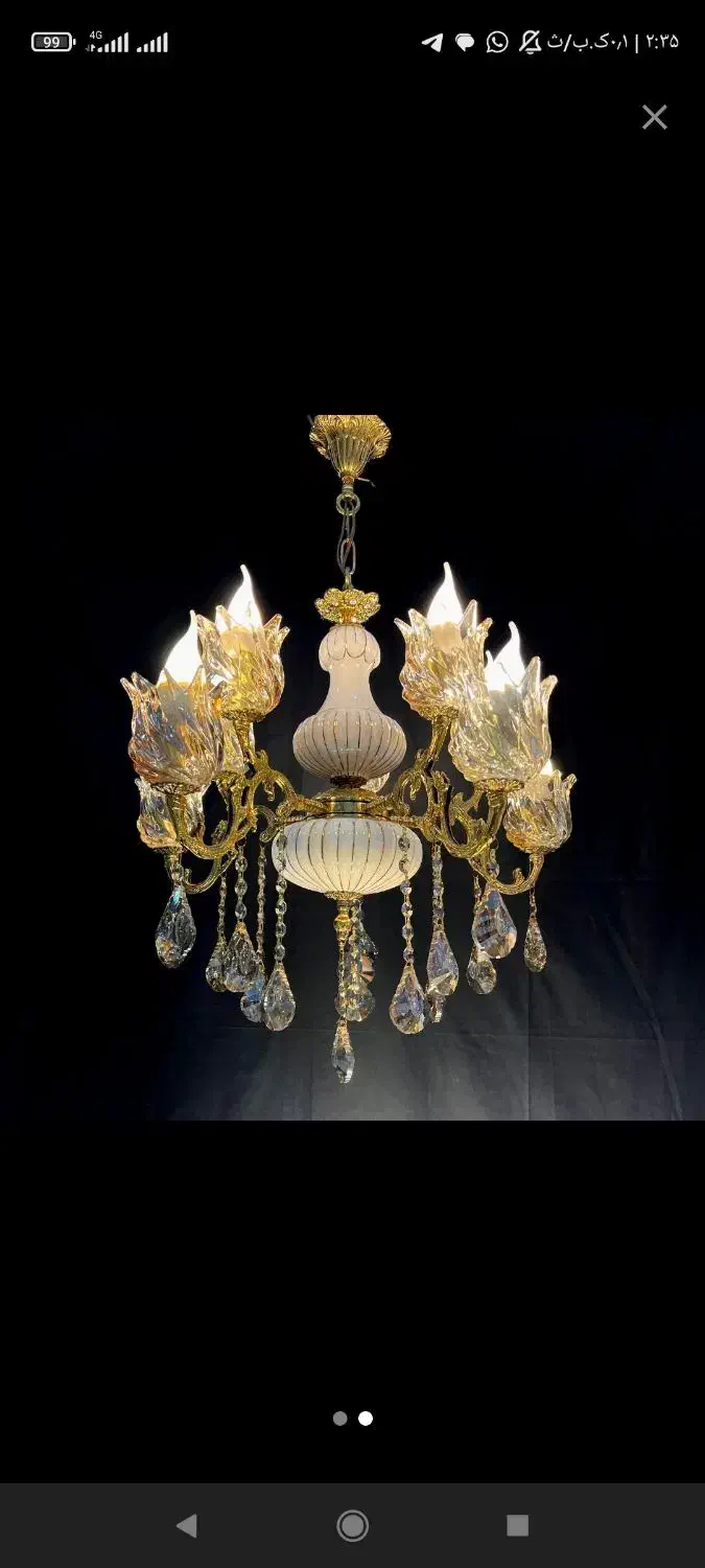 لوستر مدل لامپا اصل اصل با بهترین کیفیت|لوستر و چراغ آویز|تبریز, |دیوار