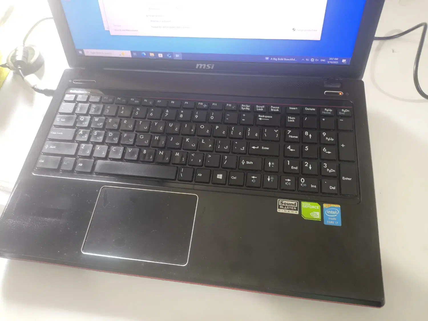 لبتاپ msi ge60|رایانه همراه|ساری, |دیوار