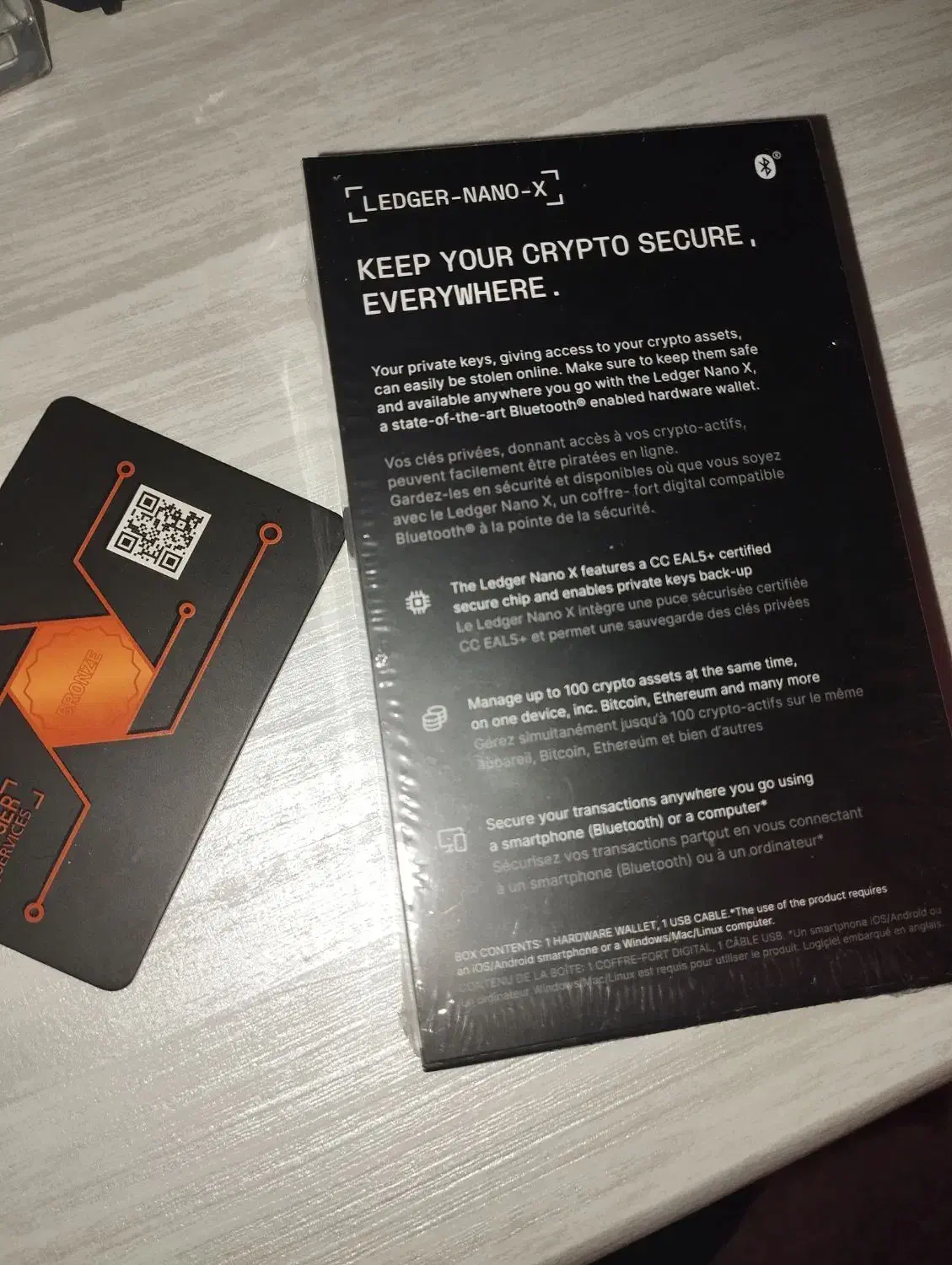 کیف پول الکترونیکی، کیف پول لجر نانو ایکس،|قطعات و لوازم جانبی رایانه|اصفهان, کوی امیریه|دیوار