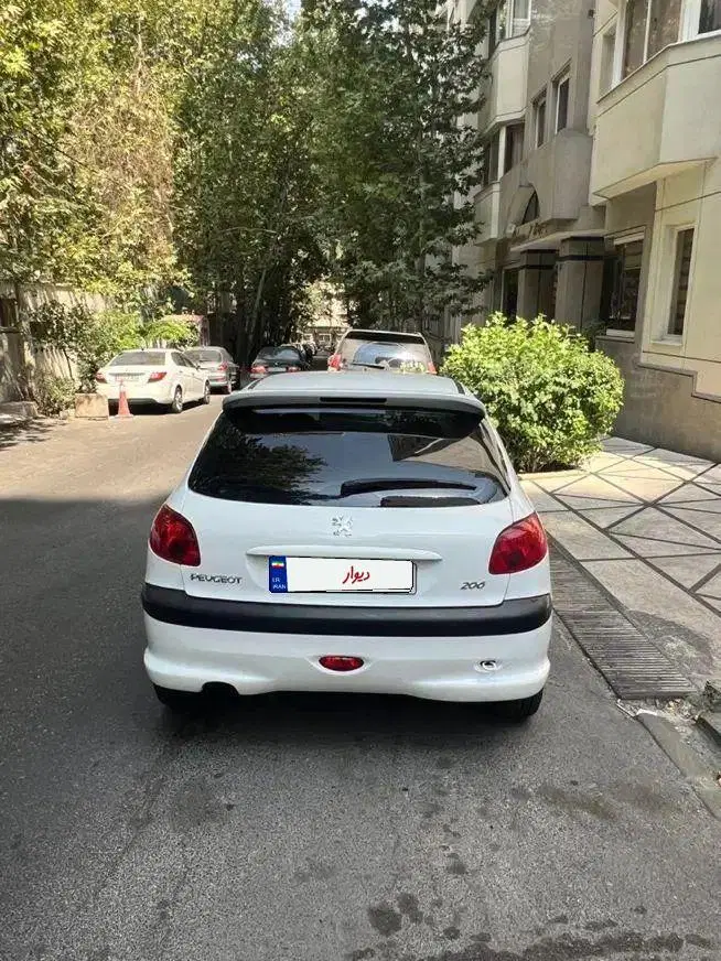 ۲۰۶ مدل ۹۸ تیپ ۲|خودرو سواری و وانت|تهران, قیطریه|دیوار
