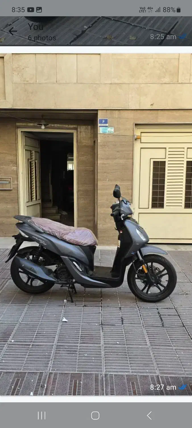 sym sf 180 مدل۱۴۰۳|موتورسیکلت|تهران, باغ فیض|دیوار