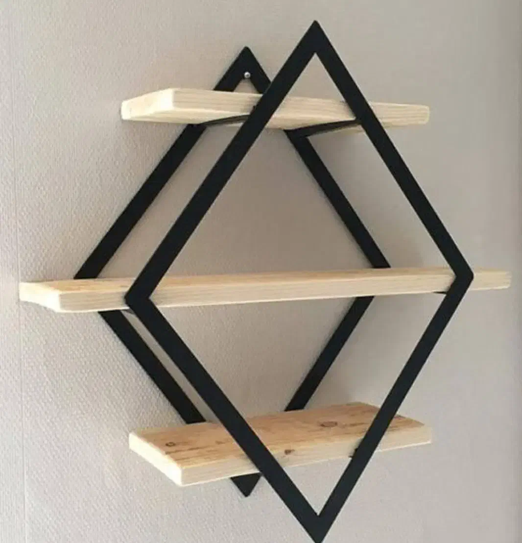 کتابخانه ، میز و صندلی ، شلف و آویز|کتابخانه، شلف، قفسه‌های دیواری|رشت, دیانتی|دیوار