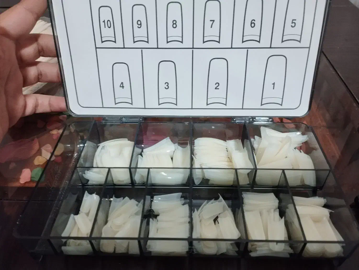 وسایل کاشت ناخن|آرایشی، بهداشتی، درمانی|قم, اسمعیل آباد|دیوار