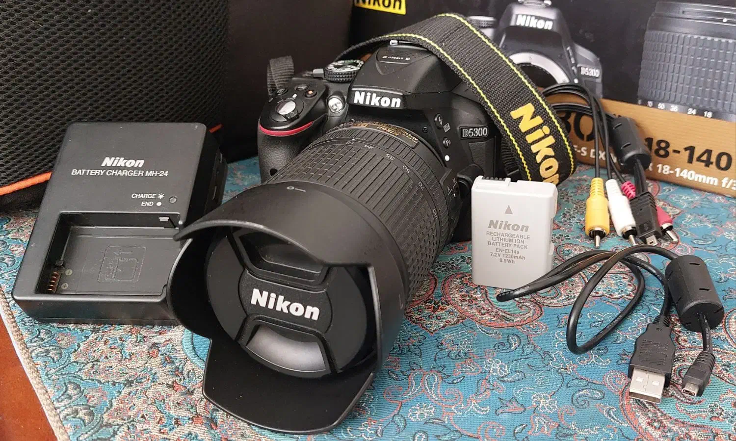 دوربین عکاسی نیکون D5300|دوربین عکاسی و فیلم‌برداری|فولادشهر, B2|دیوار