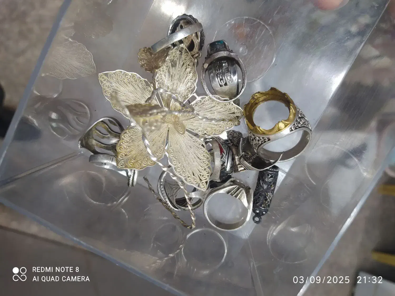 نقره شکسته و دست دوم|جواهرات|یزد, |دیوار