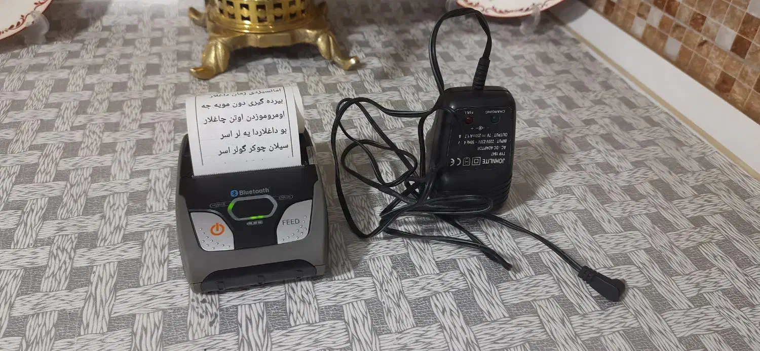 چاپگر حرارتی بلوتوثی جیبی سالم|پرینتر، اسکنر، کپی، فکس|مشکین‌دشت, |دیوار