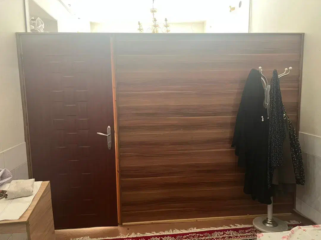 پارتیشن چوبی همراه در|کتابخانه، شلف، قفسههای دیواری|اصفهان, ارداجی|دیوار