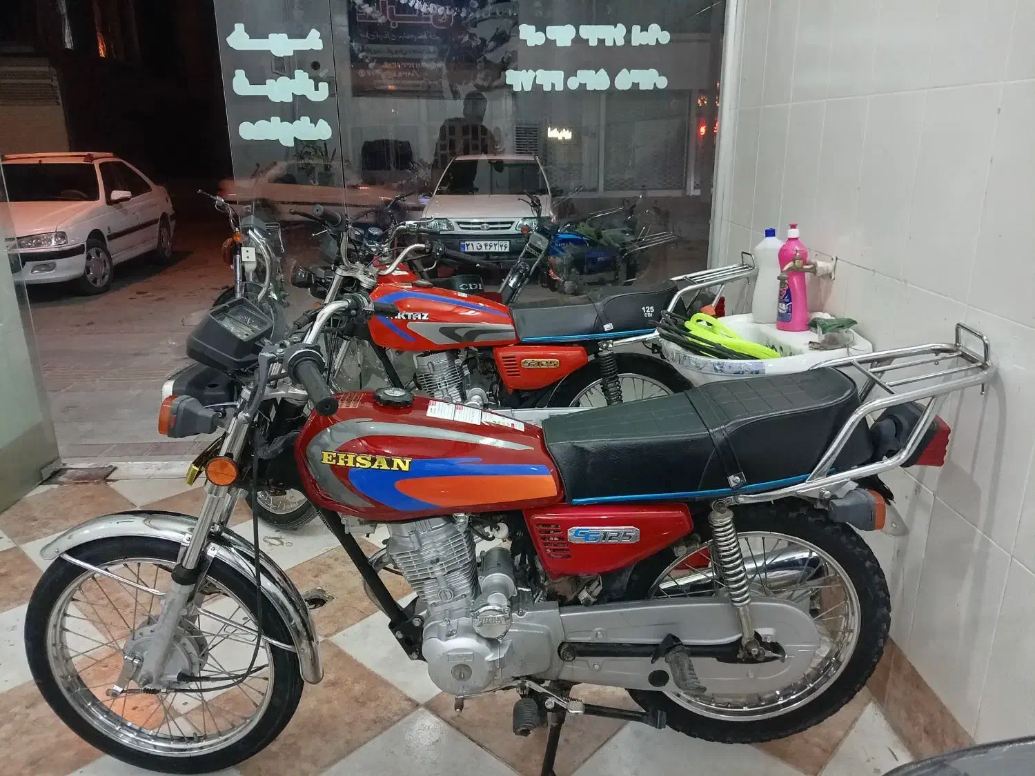 احسان125مدل93تمیزودرحدصفرمدارک تکمیل|موتورسیکلت|چابهار, |دیوار