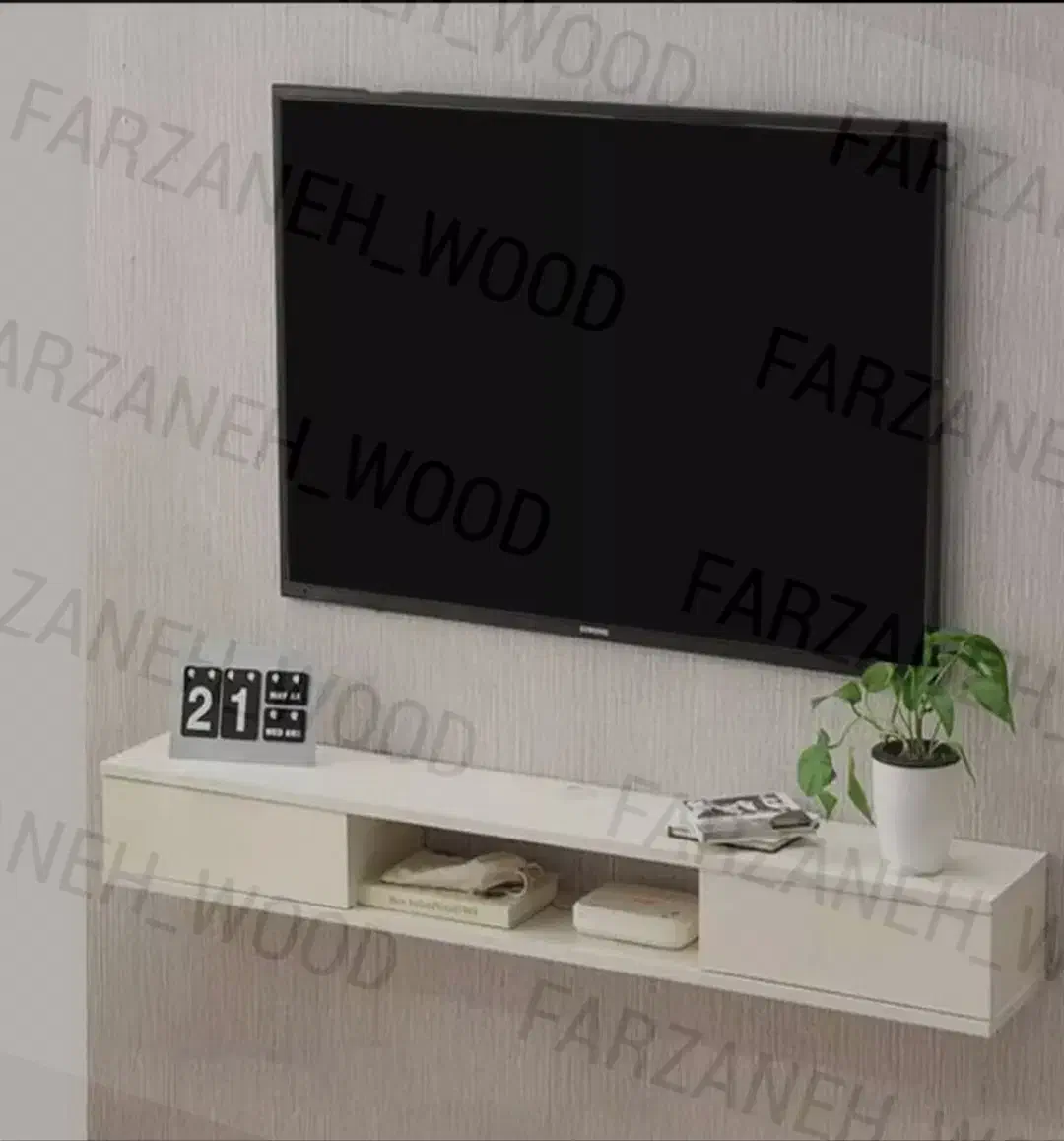 دیزاین باکس tv  شلف دیواری  و زمینی مدل پرنیا|میز تلویزیون|تهران, یافت آباد جنوبی|دیوار