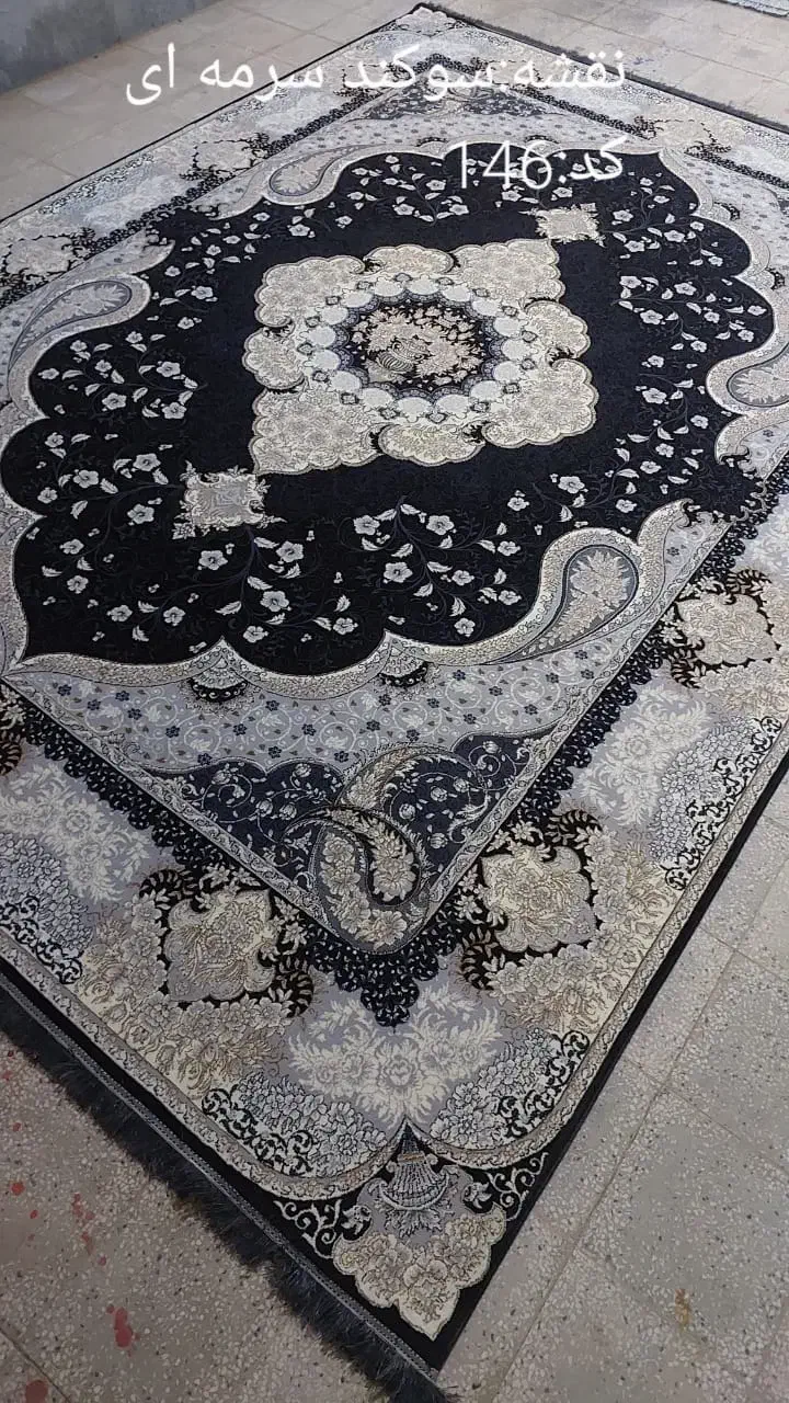 /فرش علیرضا ابعاده۶/۹/۱۲و پادری کناره/|فرش|لنجان, |دیوار