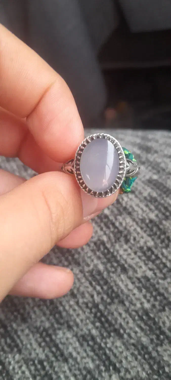 انگشتر اصل یمن عقیق کبود|جواهرات|ری, شهید بهشتی|دیوار