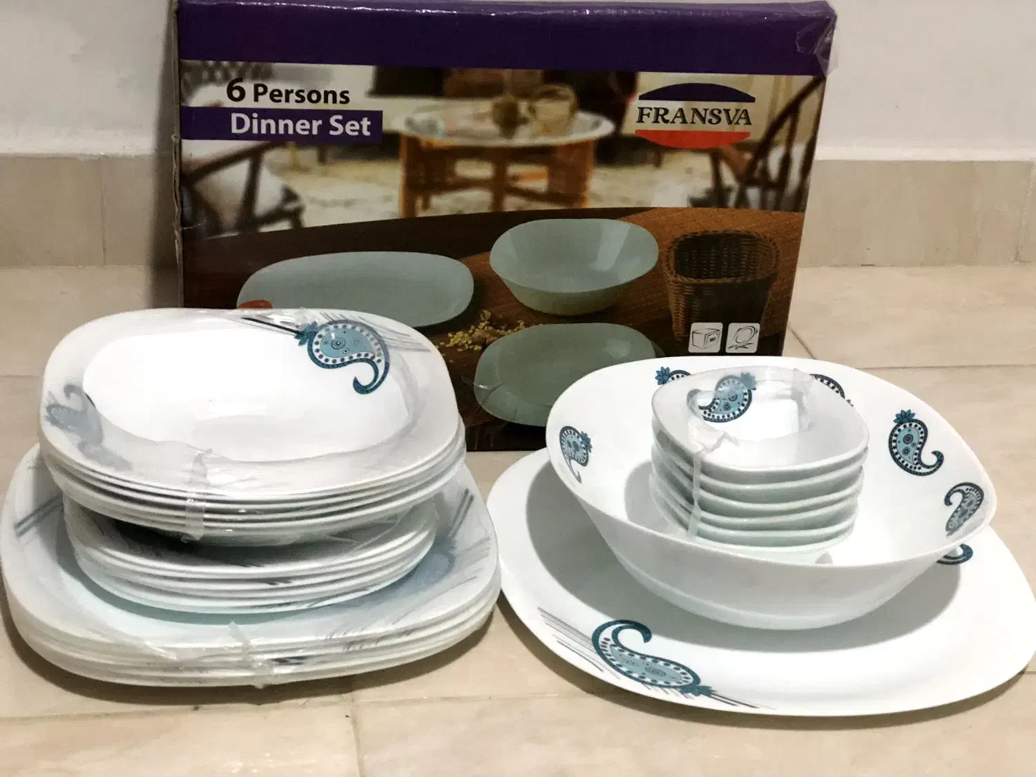 سرویس ۲۶ پارچه آرکوپال|ظروف سرو و پذیرایی|لنگرود, |دیوار