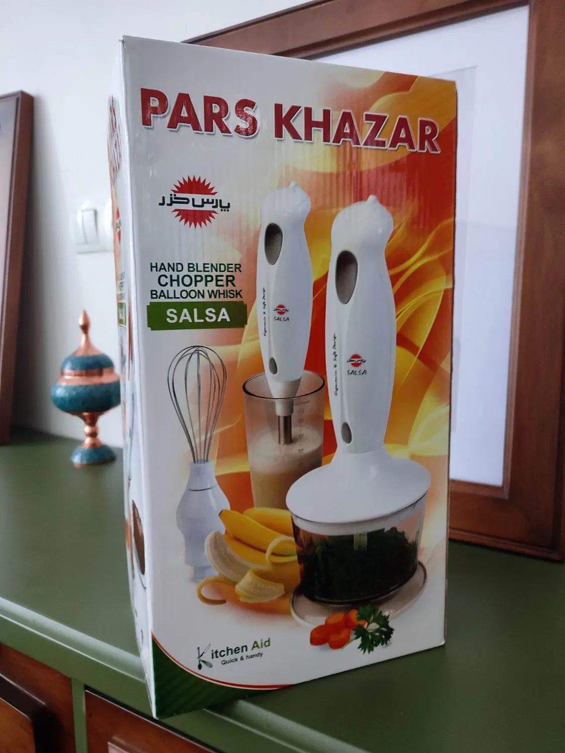 مخلوط کن خرد کن پارس خزر مدل سالسا|خردکن، آسیاب، غذاساز|تهران, شهرک محلاتی|دیوار