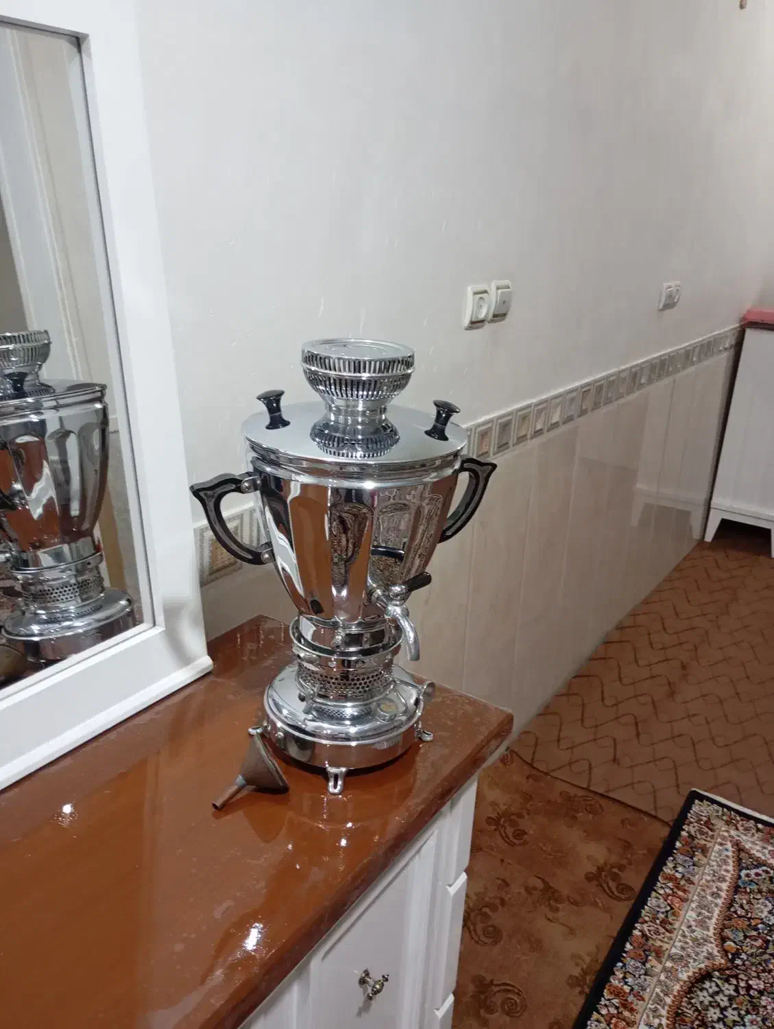 سماور نفتی عالی نسب|سماور، چایساز، قهوهساز|نسیمشهر, |دیوار