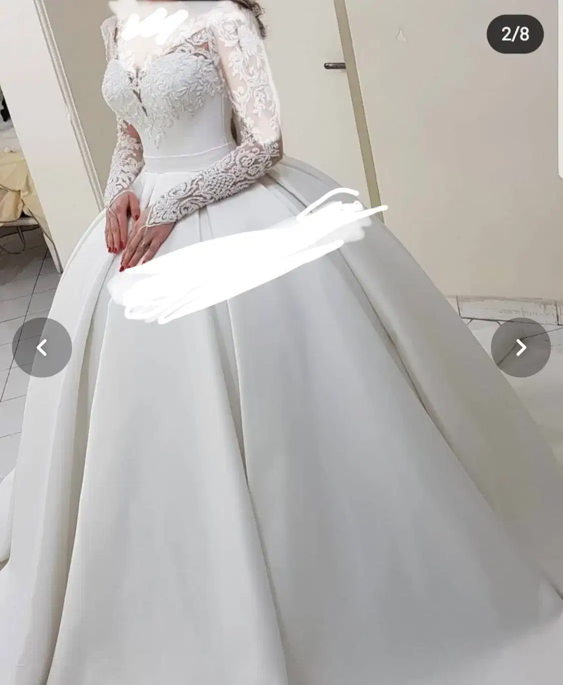 فروش یا کرایه لباس عروس|لباس|همدان, |دیوار