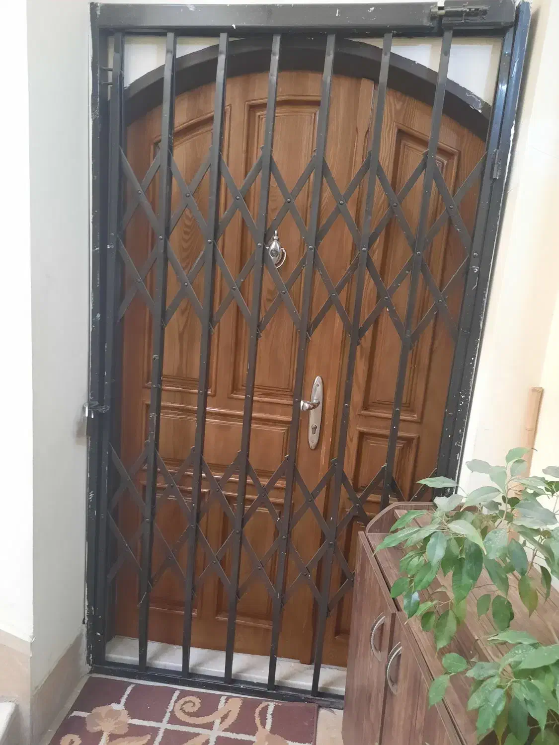 نرده اکاردئونی|مصالح و تجهیزات ساختمان|مشهد, چهارچشمه|دیوار