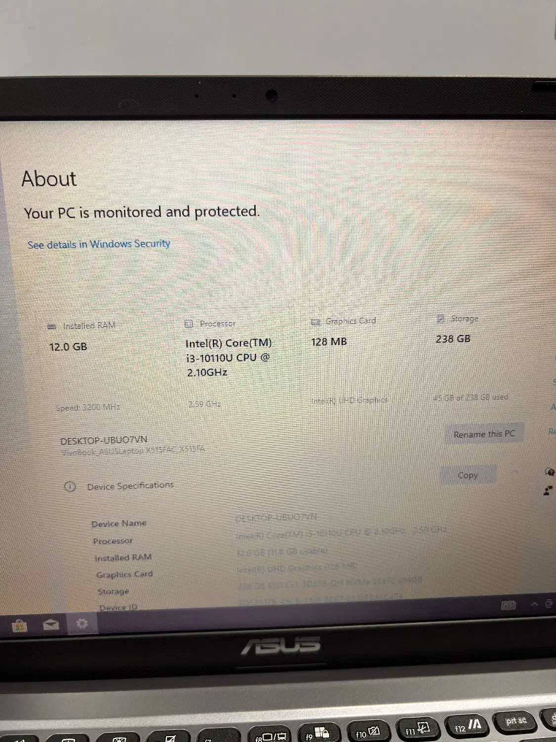 لپ تاپ Asus نسل ۱۰|رایانه همراه|قم, ارم|دیوار