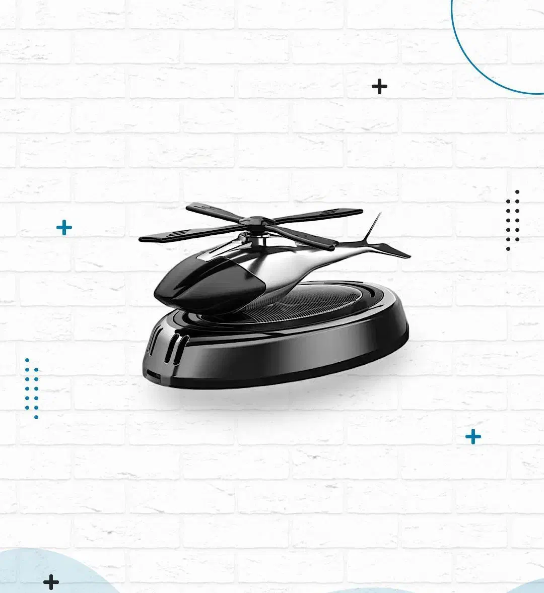 خوشبو کننده خورشیدی خودرو OKAJI طرح هلیکوپتر|عمدهفروشی|بومهن, |دیوار