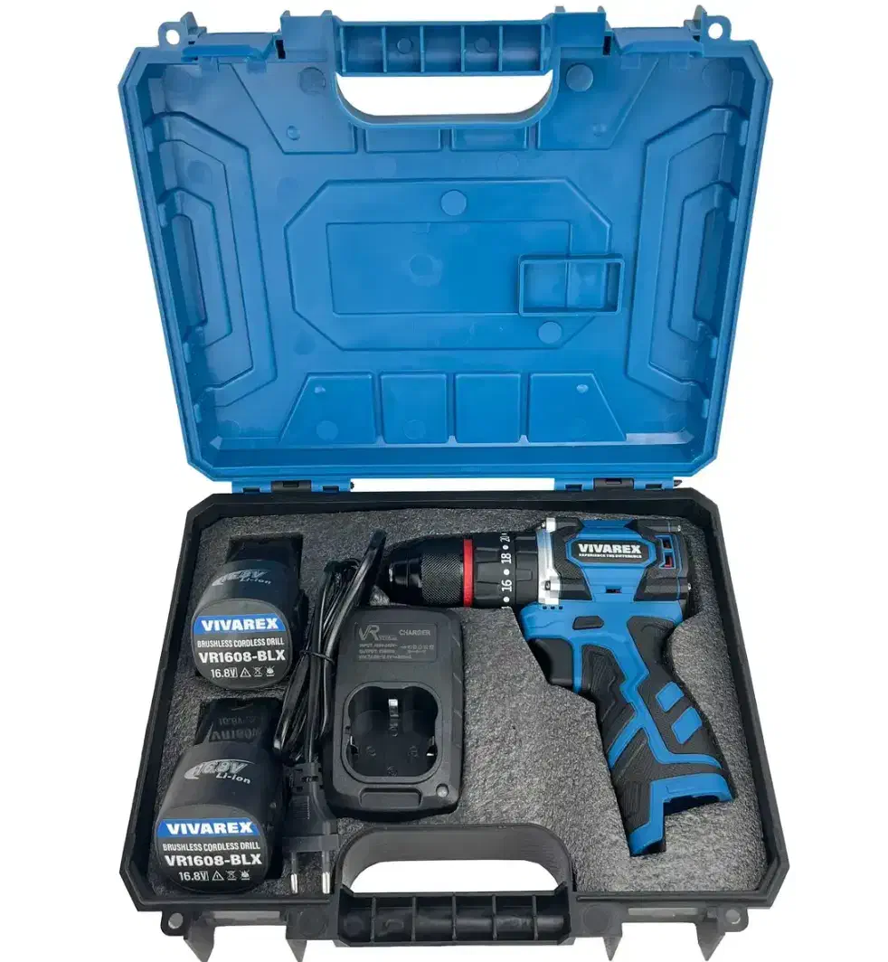 دریل شارژی براشلس 16ولت سه نظام فلزی برند ویوارکس|ابزارآلات|تهران, اوقاف|دیوار